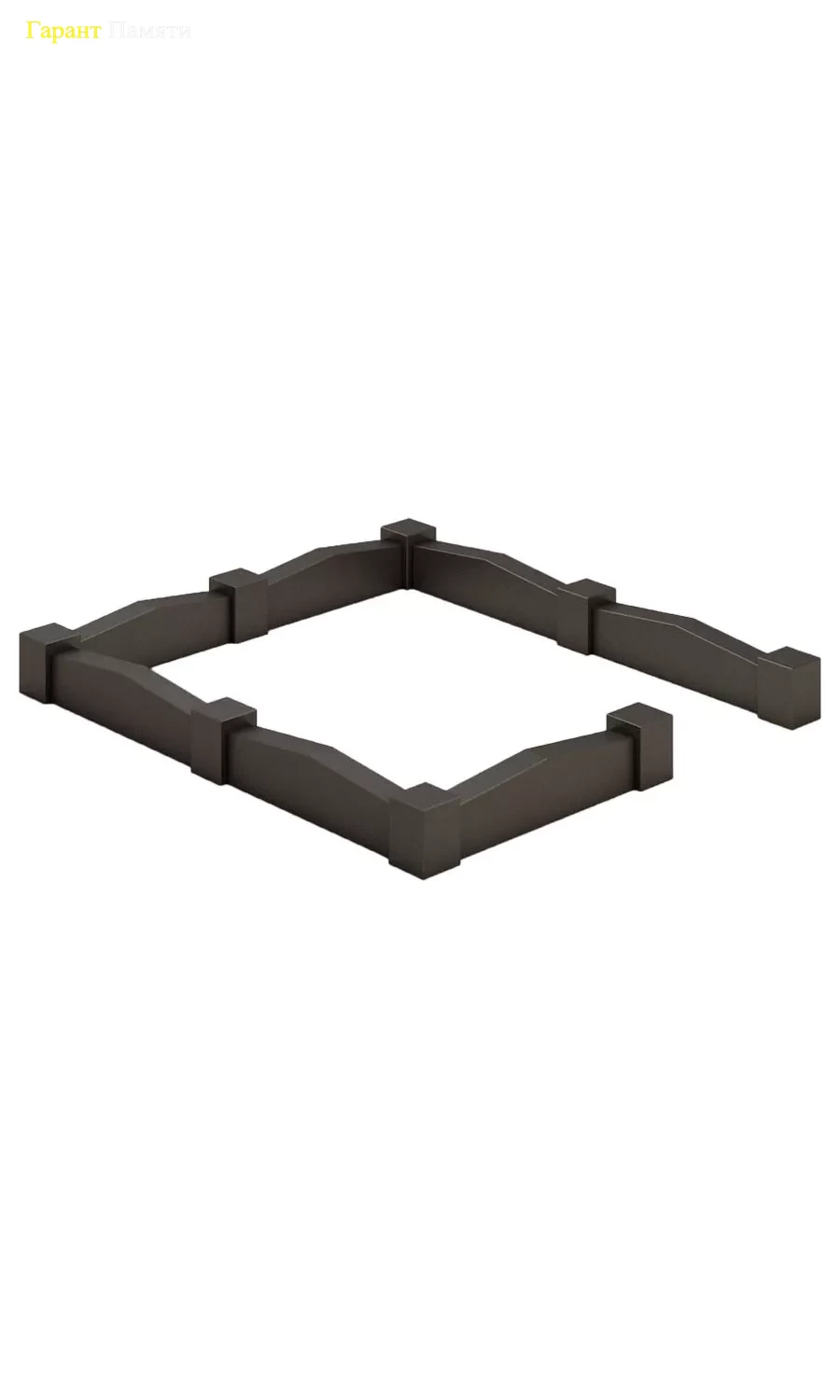 Цоколь на могилу "Титан  86"
